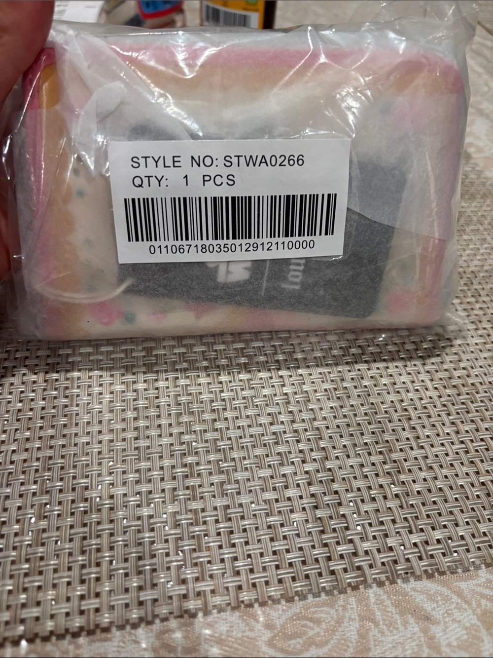 Loungefly Star Wars Floral Cream Wallet with Pink Trim - Picture 4 of 4